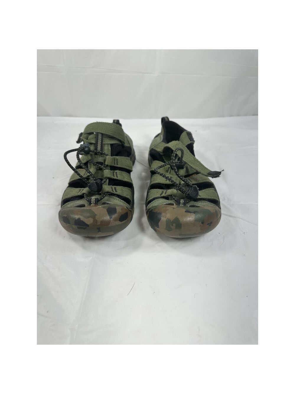 Keen Green Newport H2 kids Size 3 Sandals Hiking Outdoor Water Waterproof